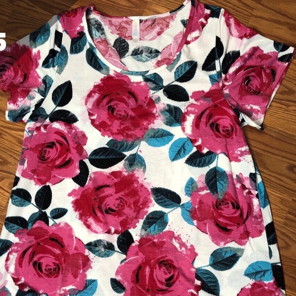 Lularoe Classic T 2XL Roses